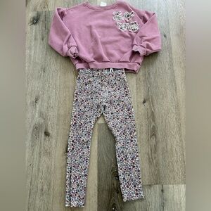 Zara Toddler Girls Matching Set